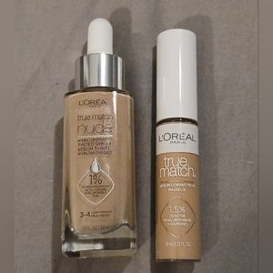 NWT!! LO'REAL TRUE MATCH FOUNDATION & CONCEALER